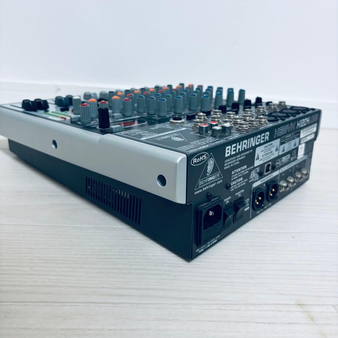 【美品】Behringer XENYX X1204USB アナログミキサー
