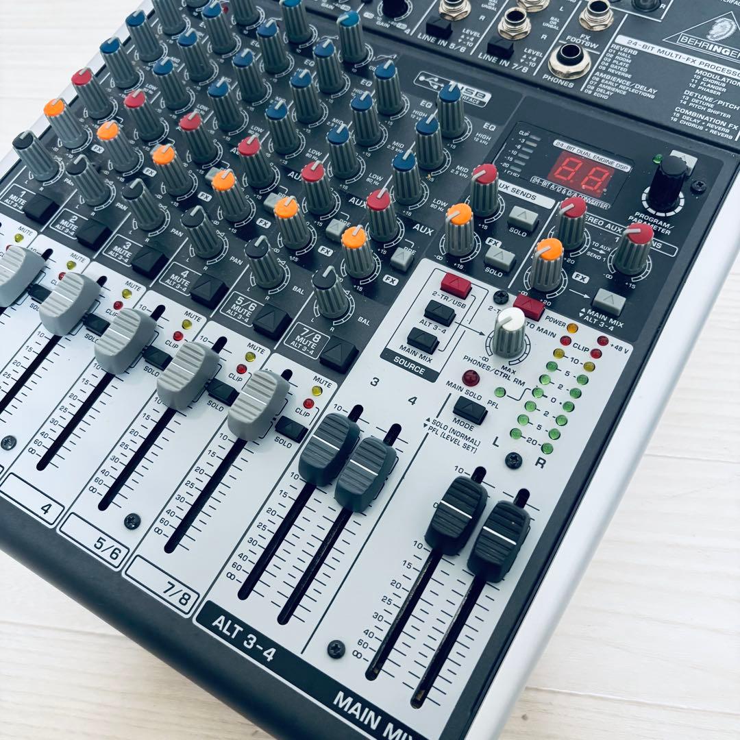 【美品】Behringer XENYX X1204USB アナログミキサー