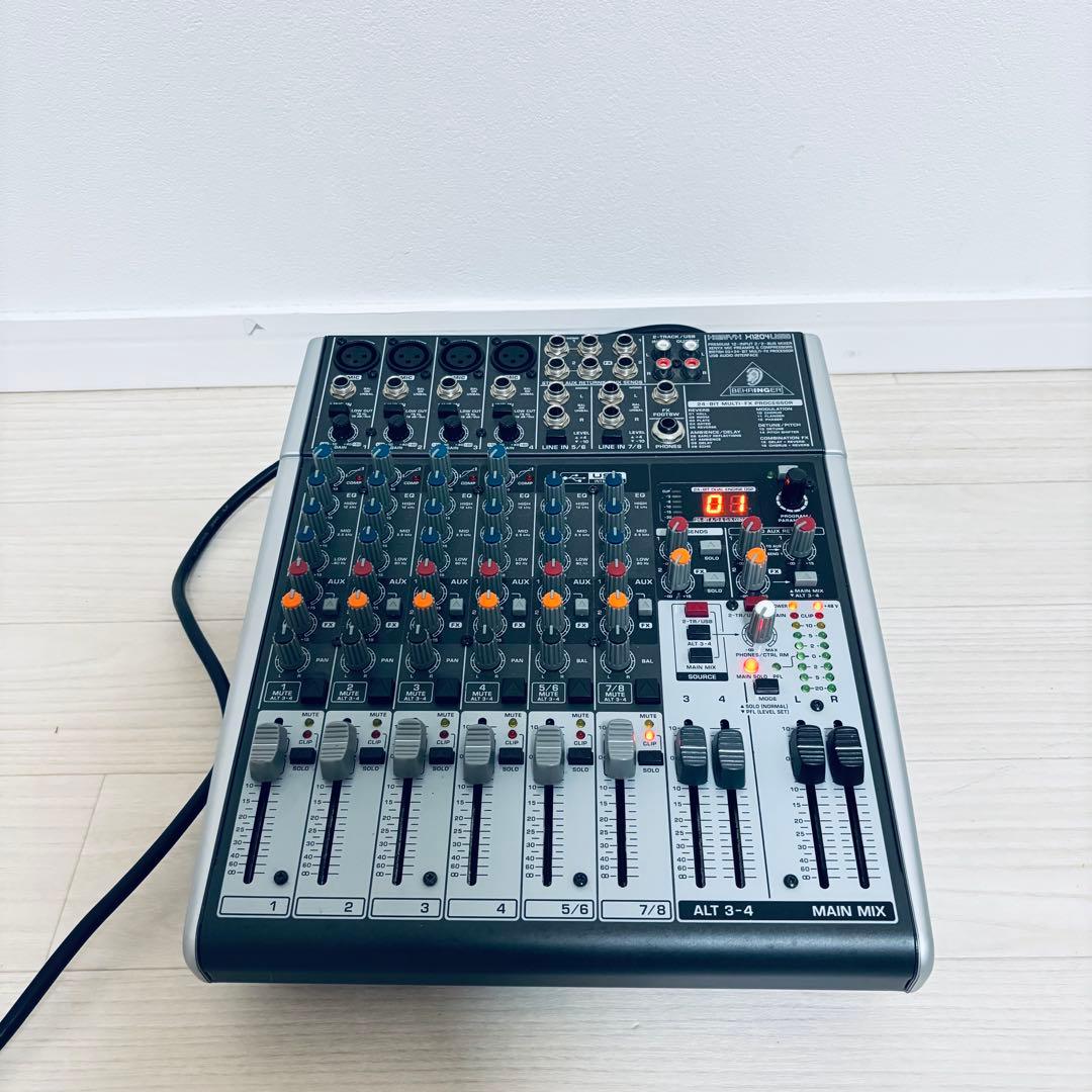 【美品】Behringer XENYX X1204USB アナログミキサー