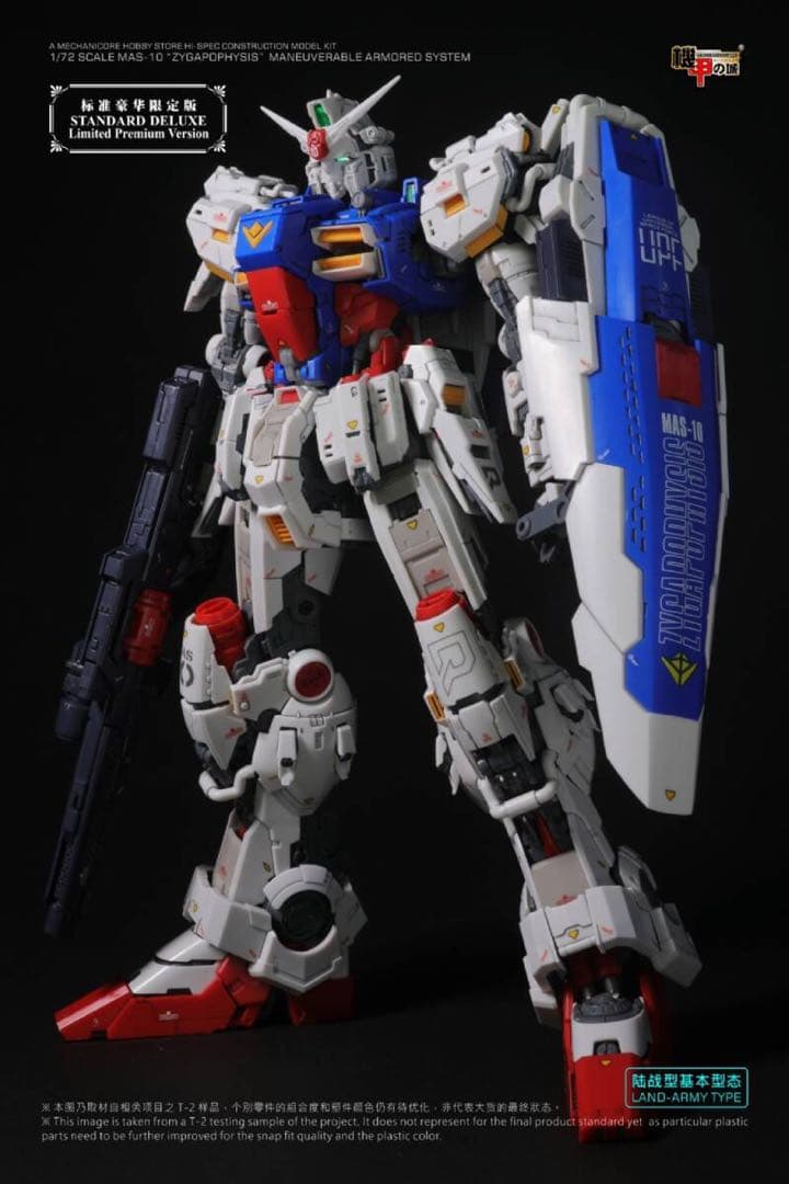 MAS-10 海外製　1/72 プラモ　10周年記念版　GP01