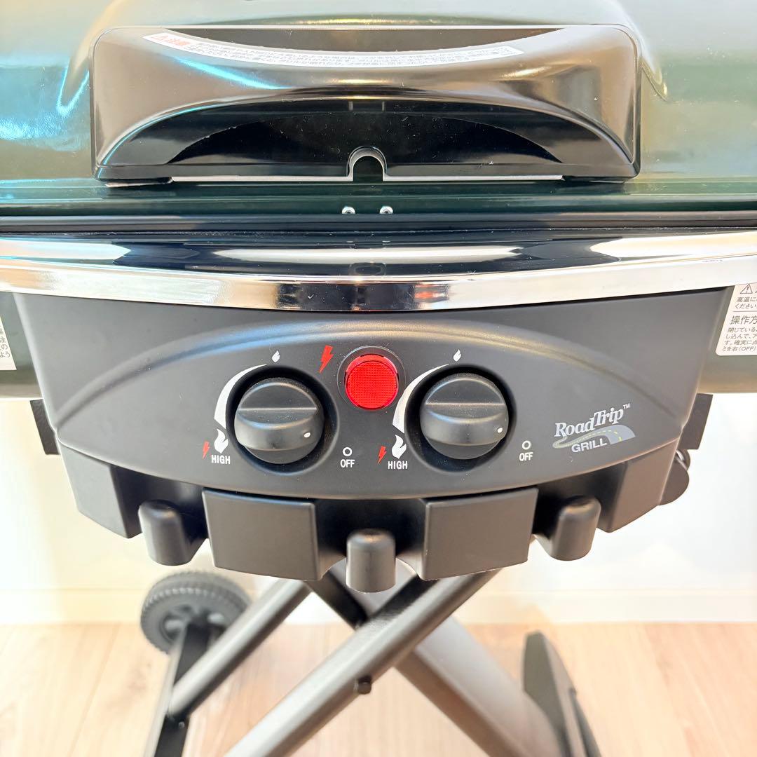 【限定カラー】Coleman ロードトリップグリル LXE-J グリーン　BBQ