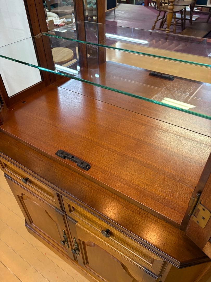 キュリオケース　コスガ　リージェントハウスシリーズ　カップボード　アンティーク