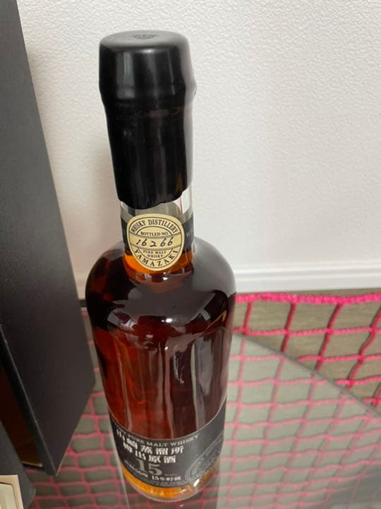 山崎蒸溜所　樽出原酒15年　ウイスキー