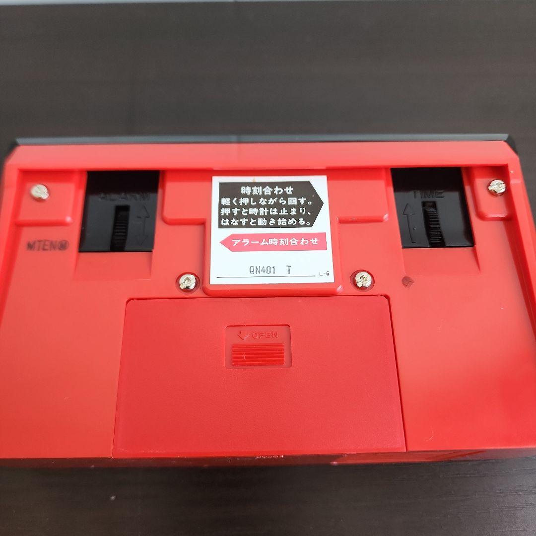 昭和レトロ　パタパタ時計 電池式（単１　1本）説明書　箱つき