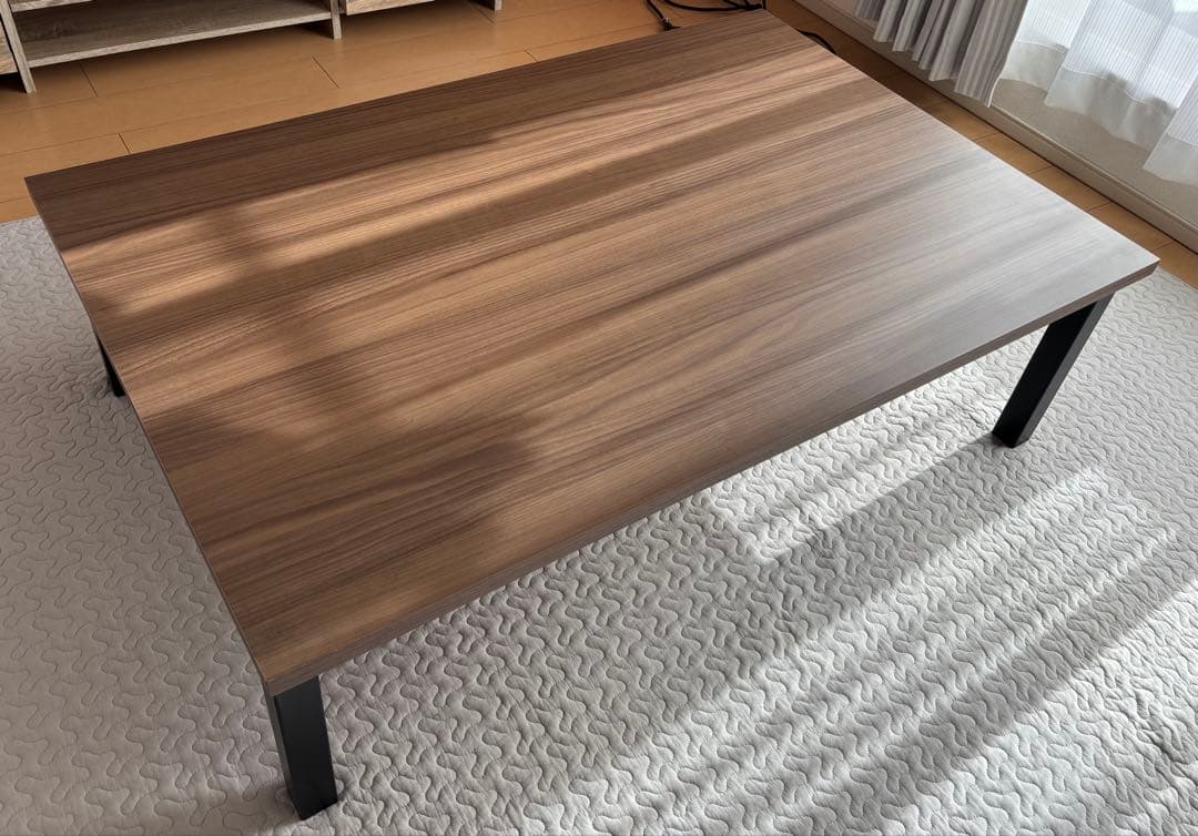 モダンデコ 石英管長方形こたつ本体 120cm × 80cm