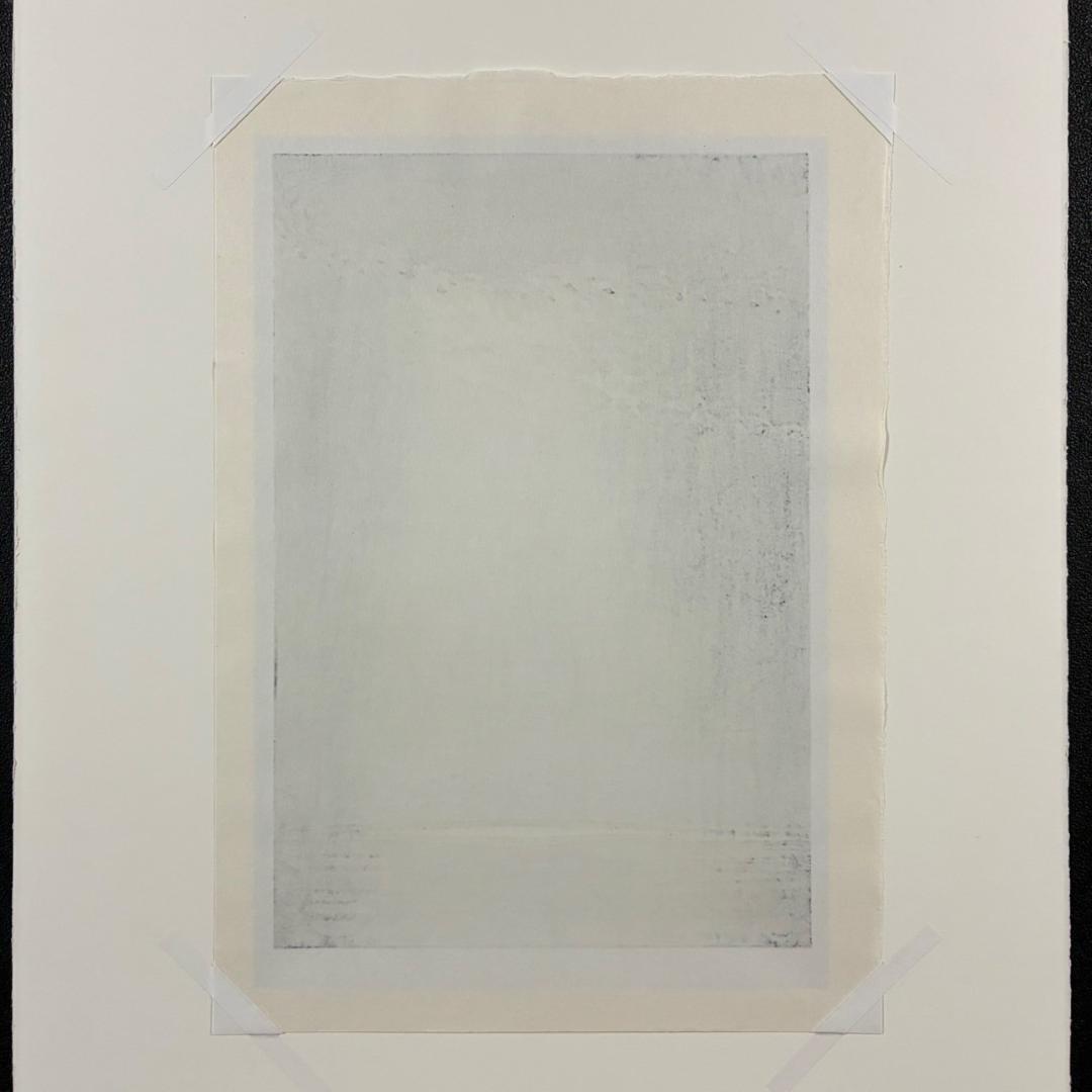 美品 牧野宗則「天啓」木版画 1999年制作 直筆サイン入り オリジナル額装