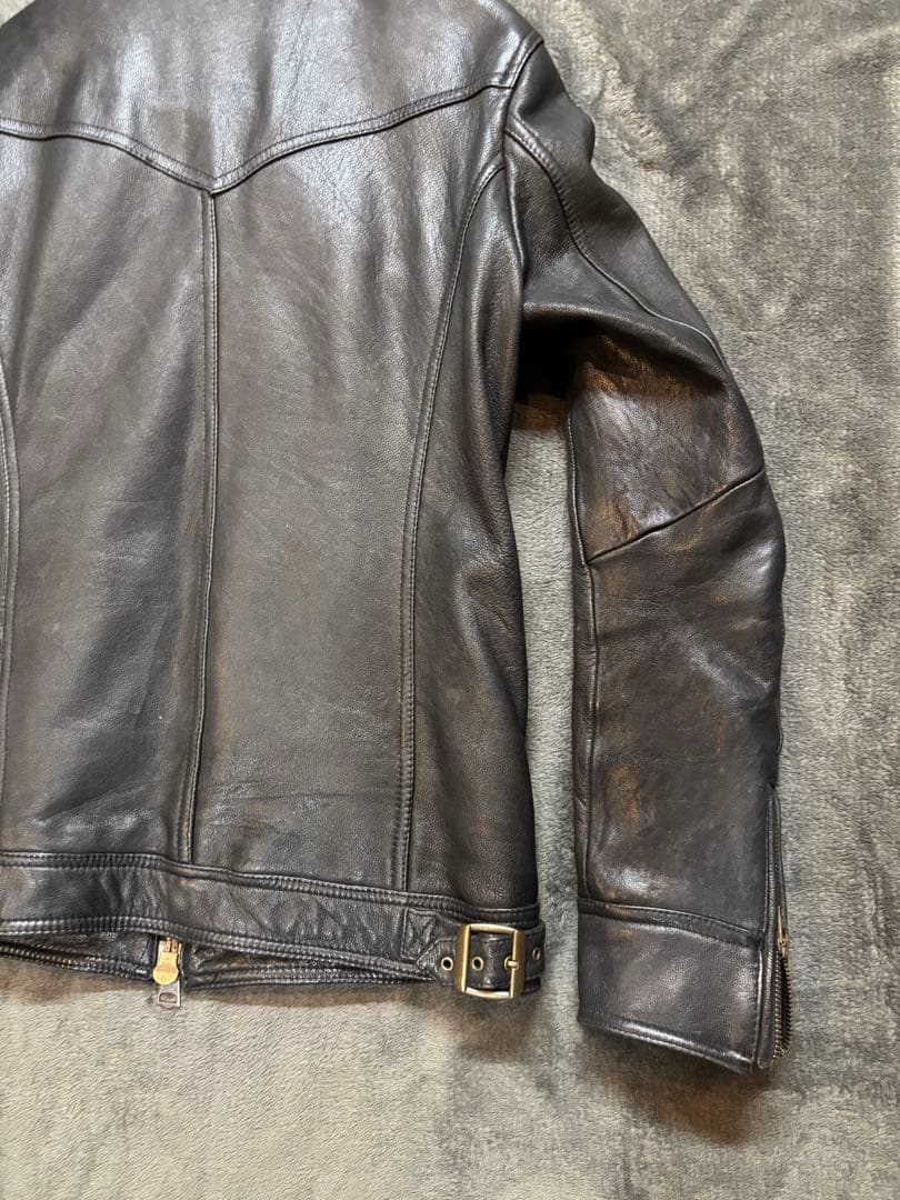 ジャックローズ　シングルライダース　バイカー　本革