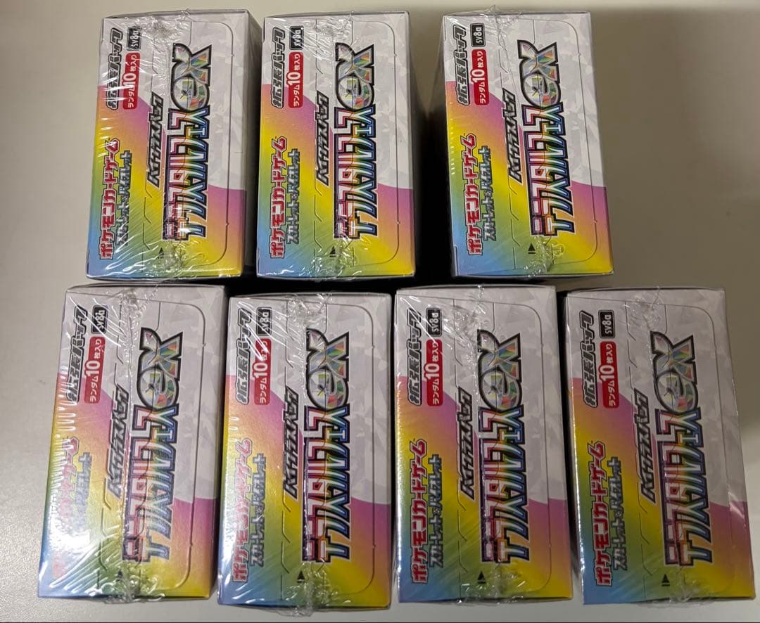 ポケモンカード　テラスタルフェスex　シュリンク付