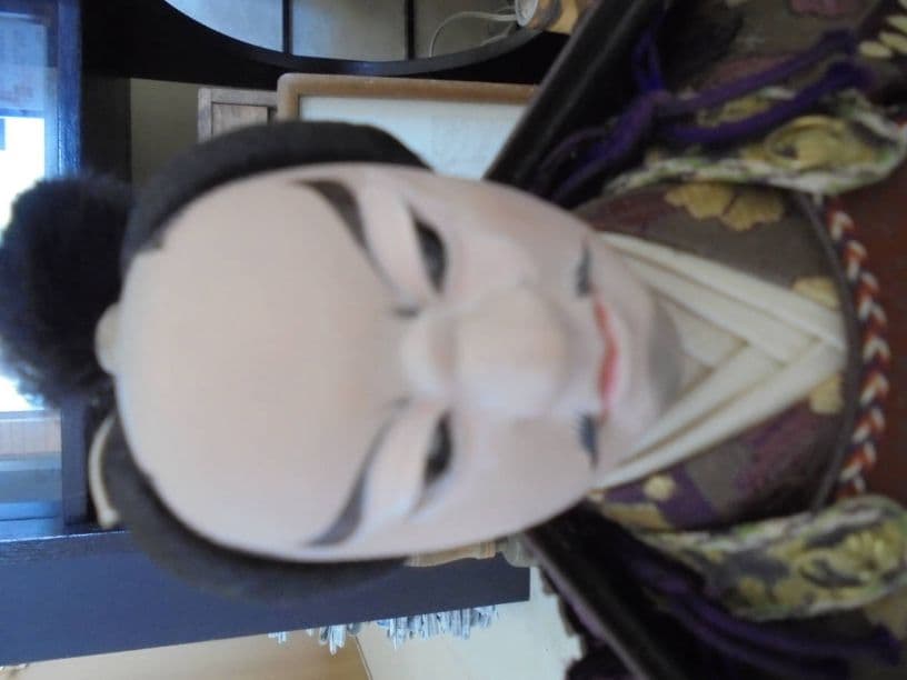 AKa6079　大木平蔵　武者人形