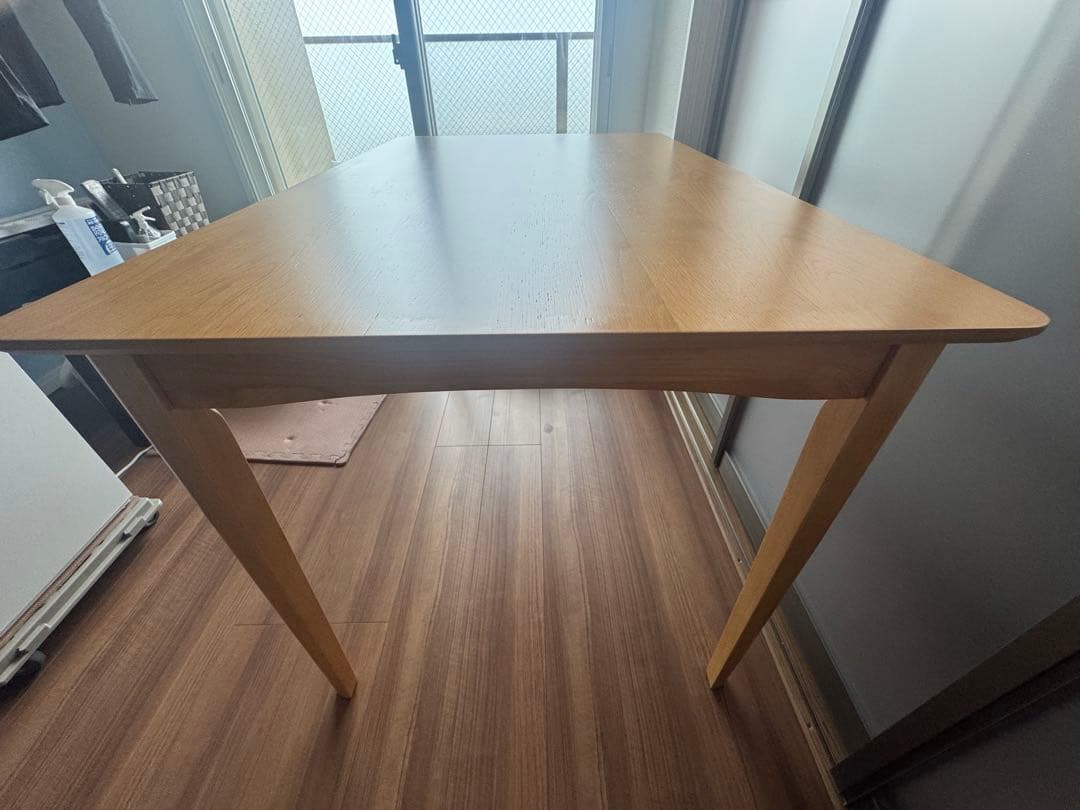 送料無料！ナチュラルウッド ダイニングテーブル 4人用