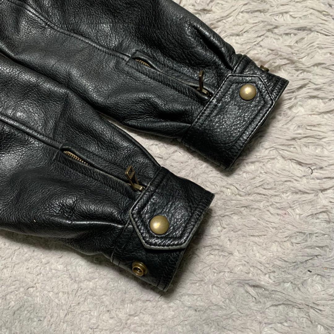 美品 KADOYA カドヤ レザージャケット G-1 バイクウェア ライナー