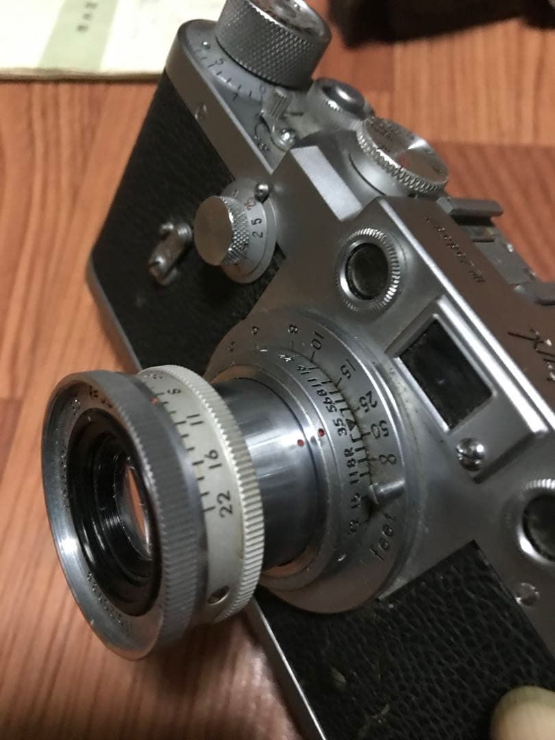 Leotax F レオタックス F Simlar 1:3.5 f=5㎝＋ レンズ