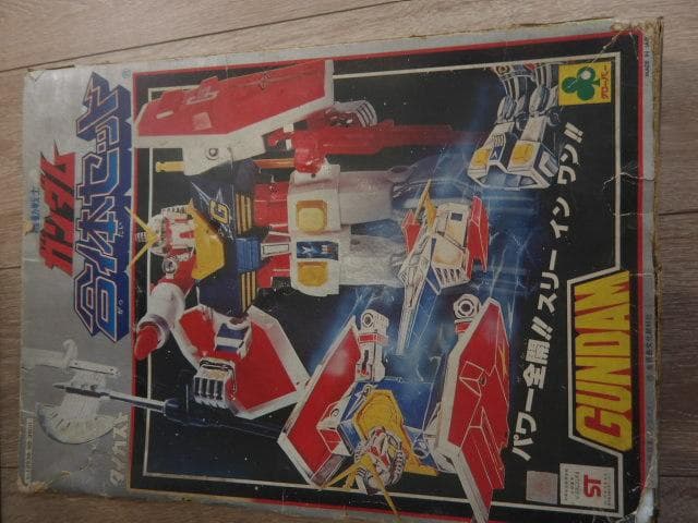 超合金　クローバーガンダム合体セット　説明書付　ポピー