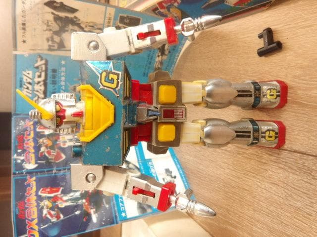 超合金　クローバーガンダム合体セット　説明書付　ポピー