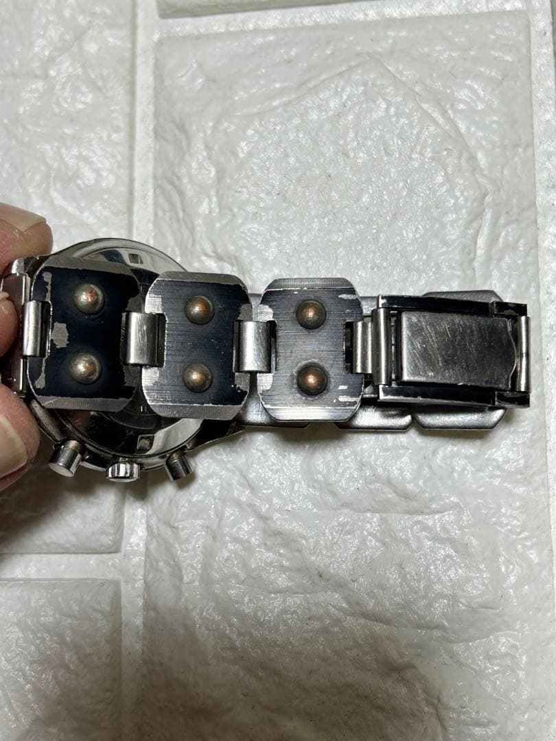 M*r様 CITIZEN シチズンチャレンジタイマークロノグラフ 割れあり