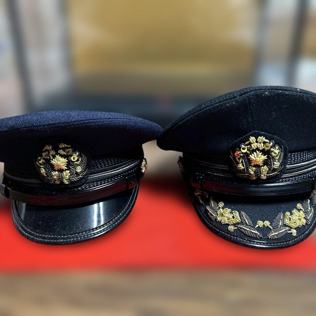 警察レプリカミニチュア帽子　鑑賞用