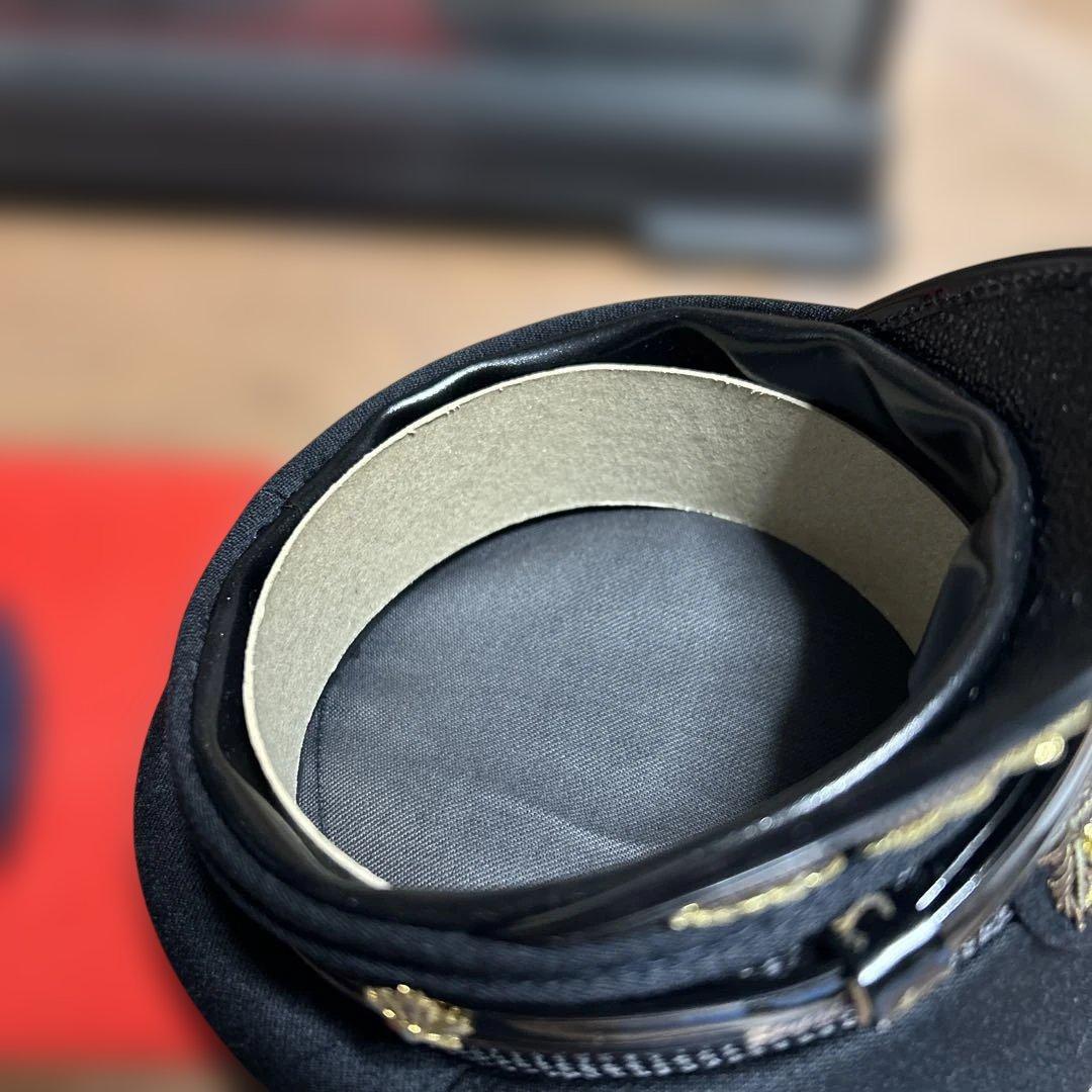 警察レプリカミニチュア帽子　鑑賞用