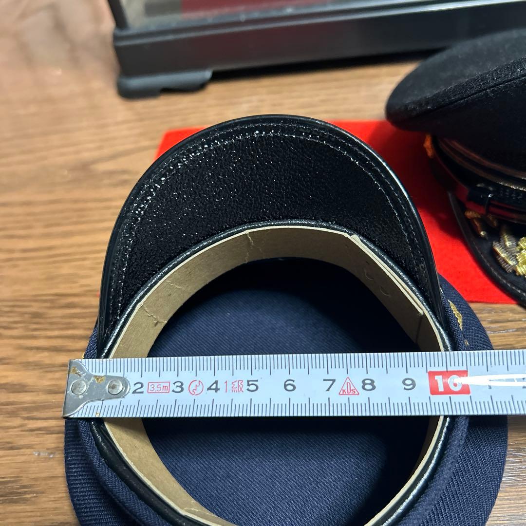 警察レプリカミニチュア帽子　鑑賞用