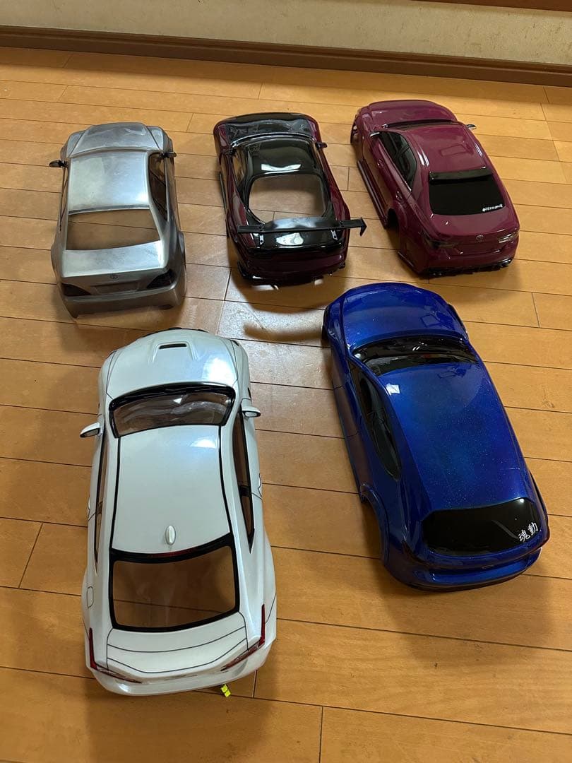 ラジコンボディー5枚セット