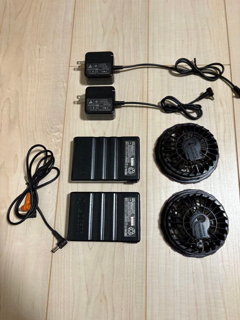 バートル　エアークラフト19V バッテリー　ファンセット　AC360 AC371