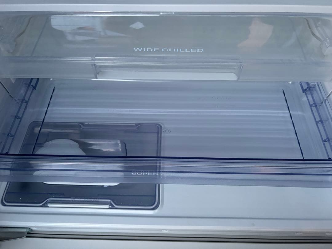 女性オーナー三菱 冷蔵庫 MR-CX37FL-W 21年製