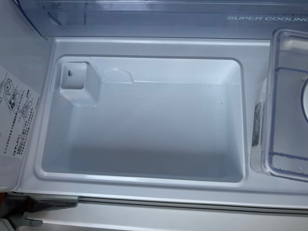 女性オーナー三菱 冷蔵庫 MR-CX37FL-W 21年製