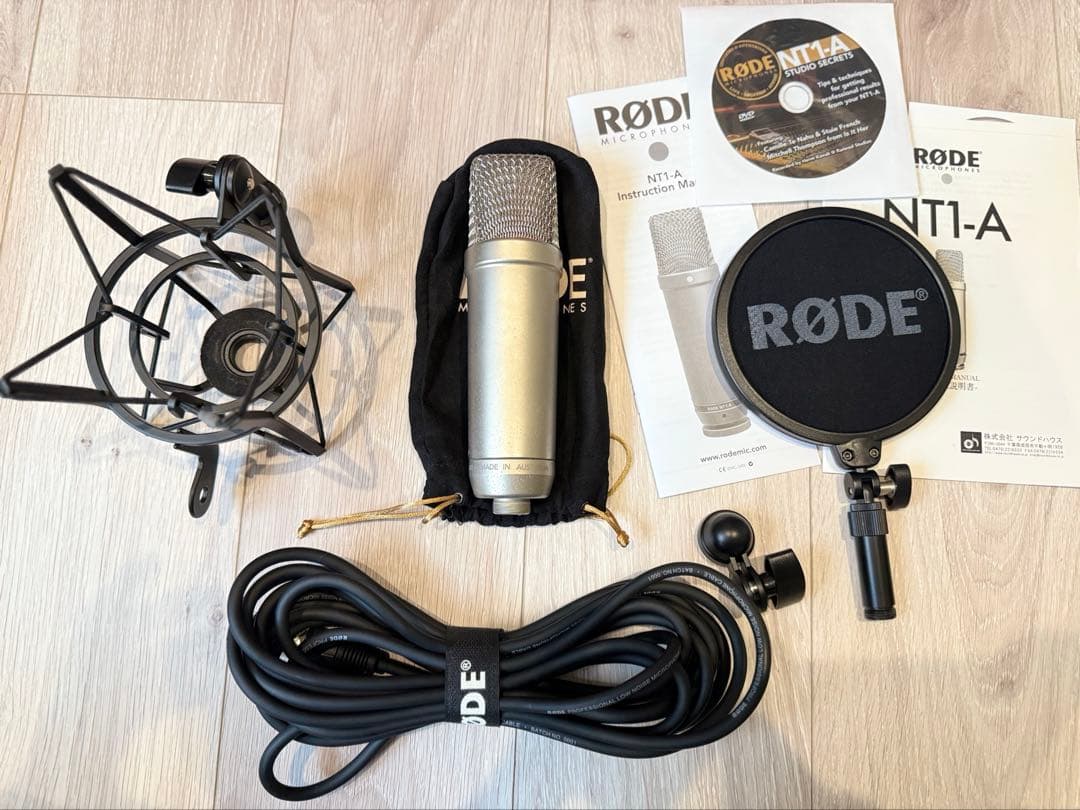 RODE NT1-A US-122MKⅡ セット