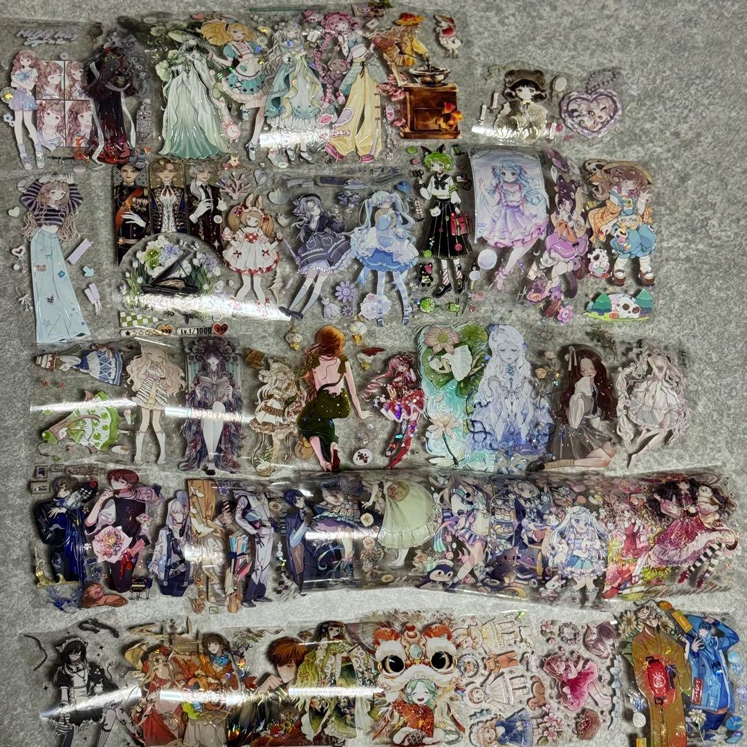 海外マステ＋収納ファイル＋クリップセット おまけ付き