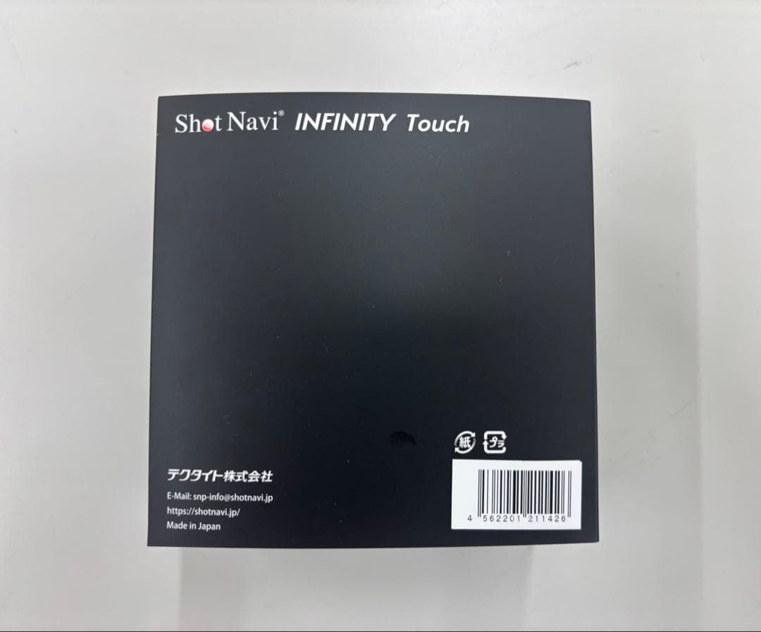 ShotNavi INFINITY Touch ゴルフGPSウォッチ