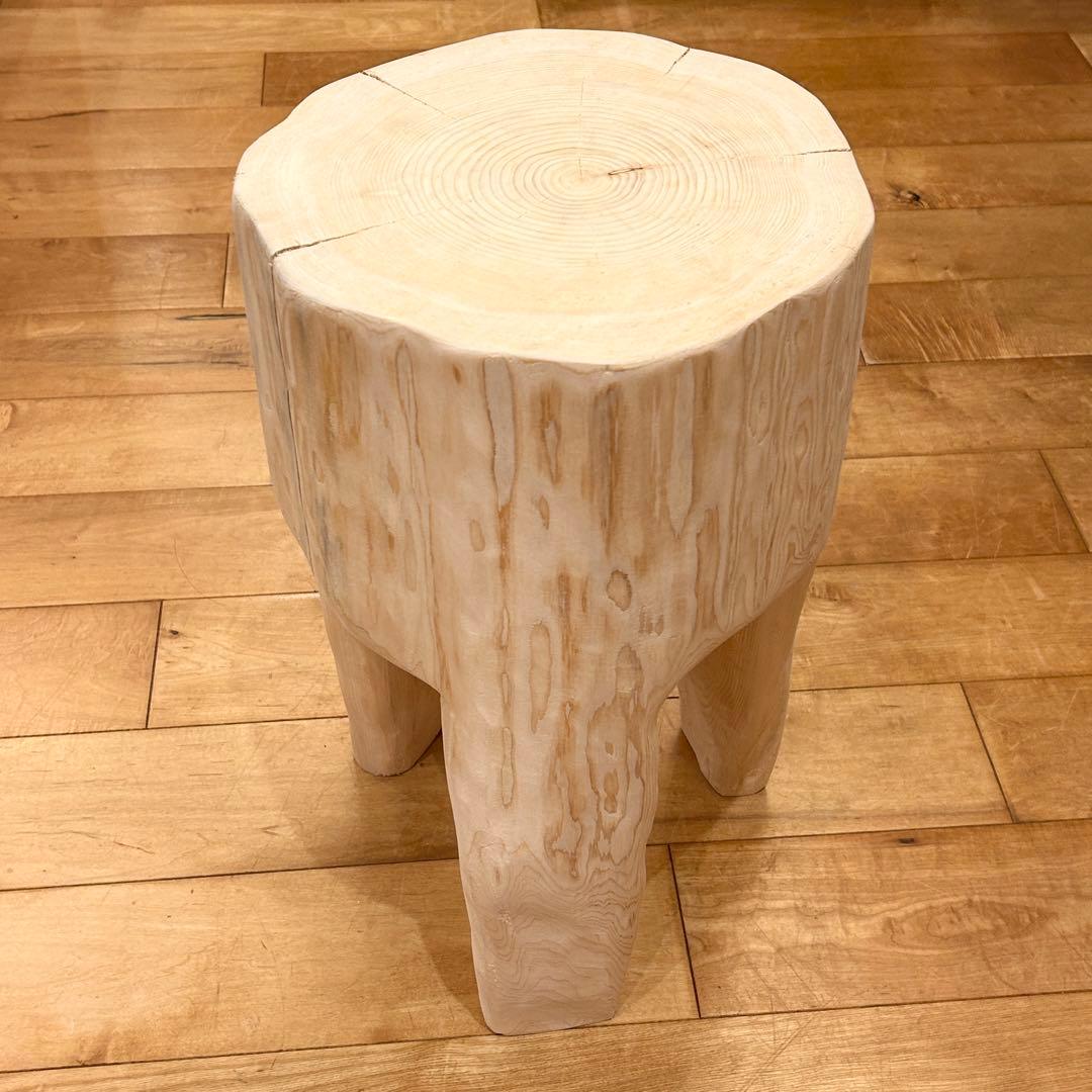 木製 スツール ナチュラル　860
