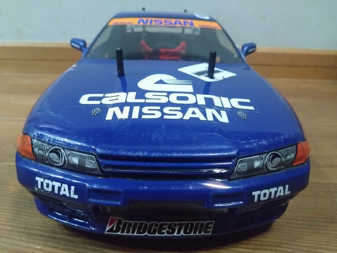 タミヤ　カルソニック　スカイライン　GT-R　ボディ　TA02　シャーシ　セット