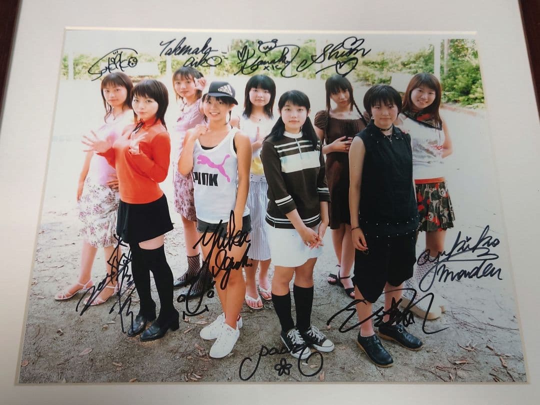 井口裕香、後藤沙緒里、近藤佳奈子、廣田詩夢、他 直筆サイン入り写真 G.G.F.