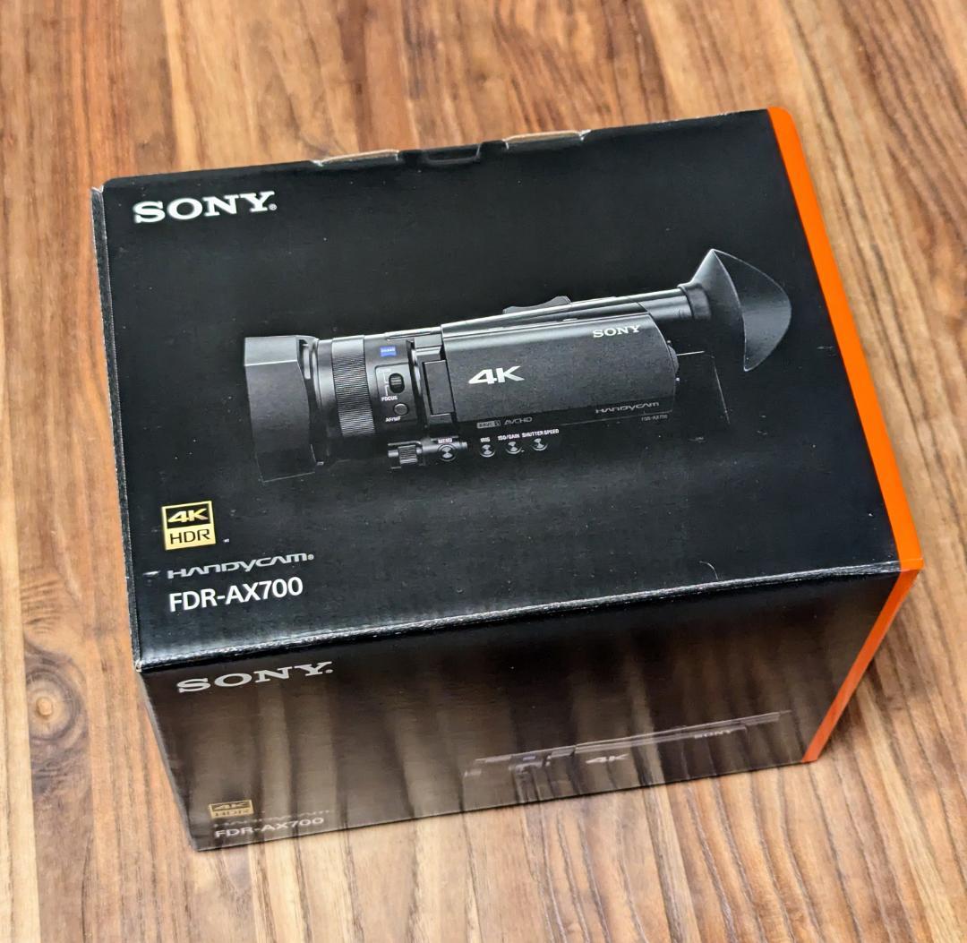 【極美品】SONY FDR-AX700　4K デジタルビデオカメラ
