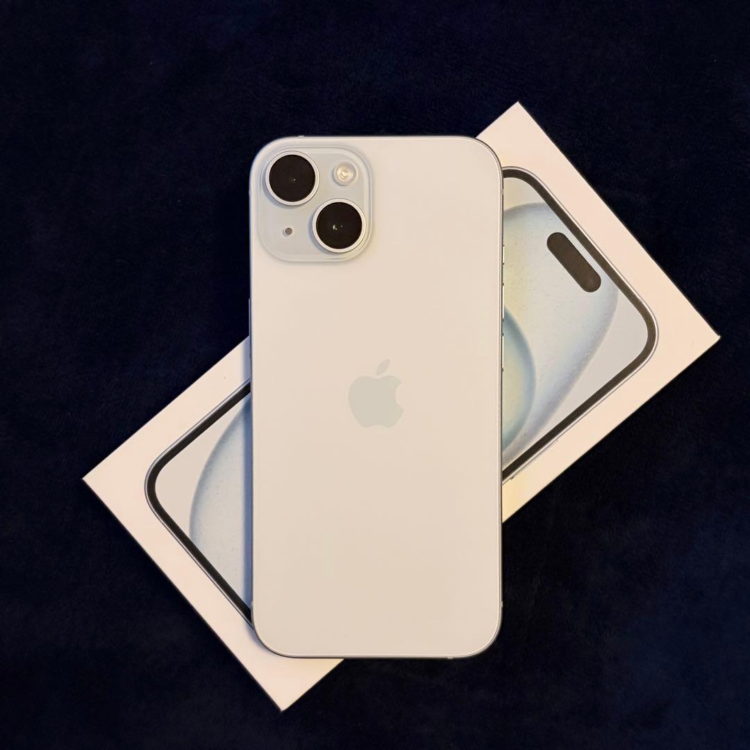 Apple iPhone 15 ブルー SIMフリー　128GB