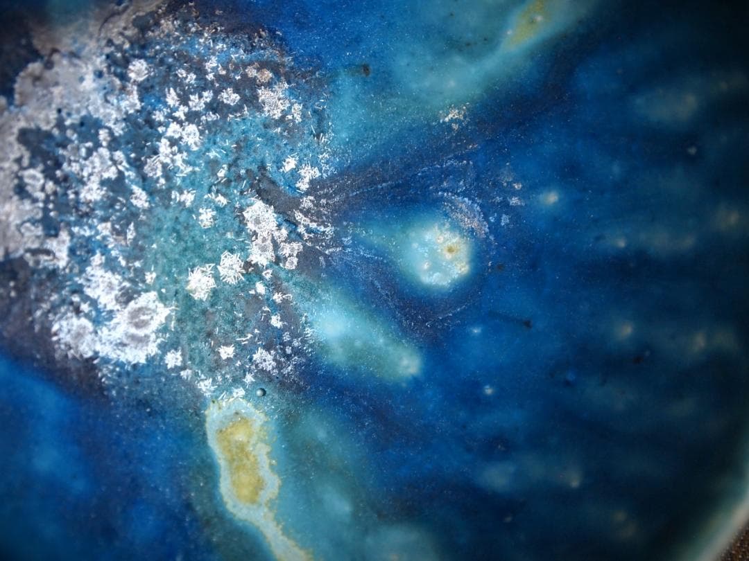 人気作家★金澤尚宜★てびねり青茶碗★あよお