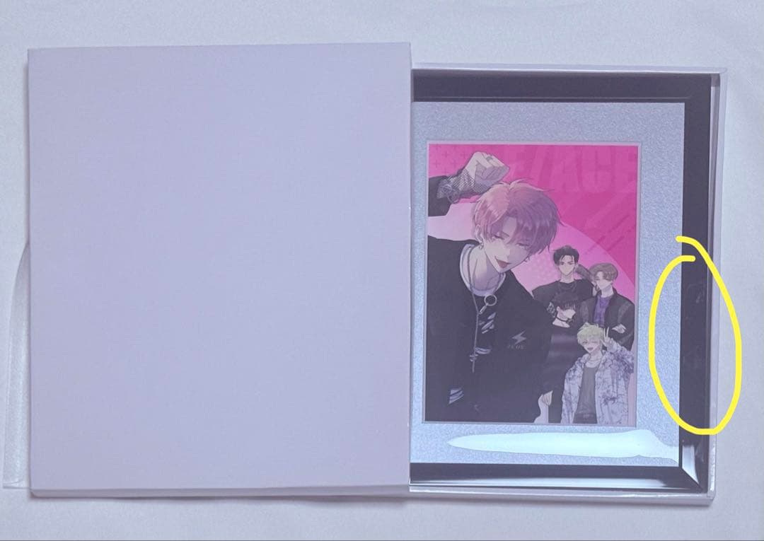 多聞くん今どっち！？　福原多聞　額装高精細複製画 キャラファイングラフ　A賞