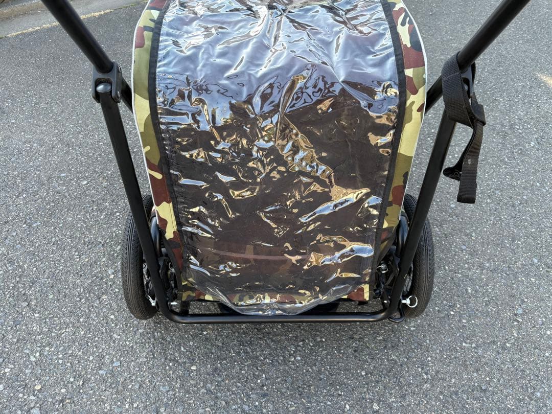 エアバギー キャリッジ 台車・ルーフ カモフラージュ ペットカート