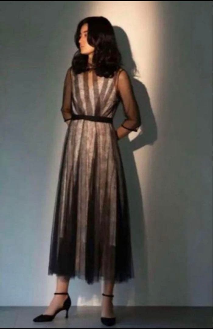 フレイID チュールドレス　お呼ばれ　ドレス