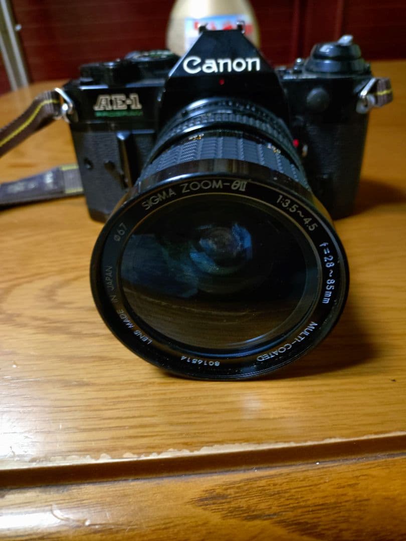 Canon AE-1 一眼レフカメラ SIGMAレンズ