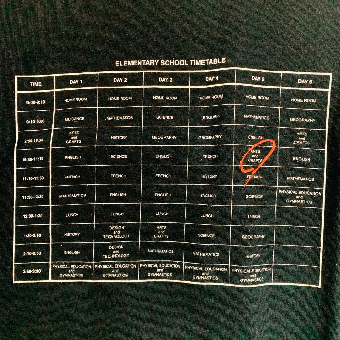 アンダーカバー05年CUT and GO TOUR05 Tシャツ バックプリント