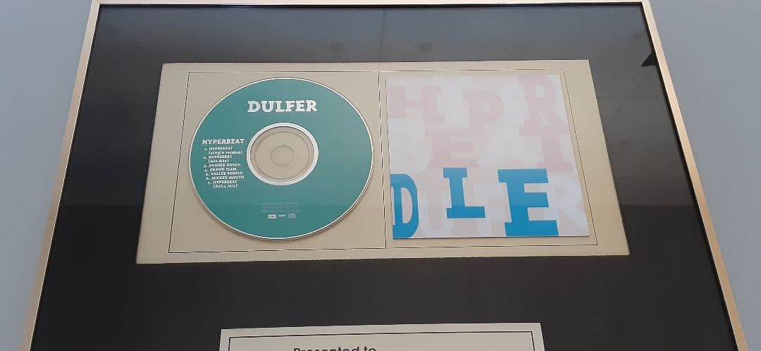 激レア非売品　東芝EMI記念プレートダルファ－DULFER