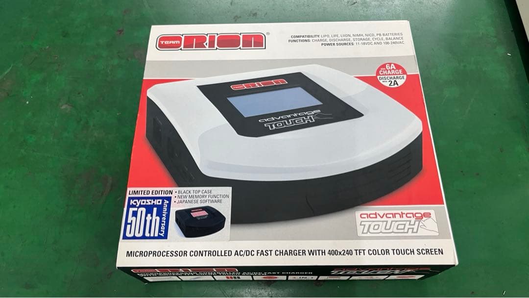 【RC用多機能充電器】ORION(オリオン)　アドバンテージ DC タッチプロ