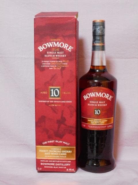 ボウモア10年　 インスパイアードデビルズカスク