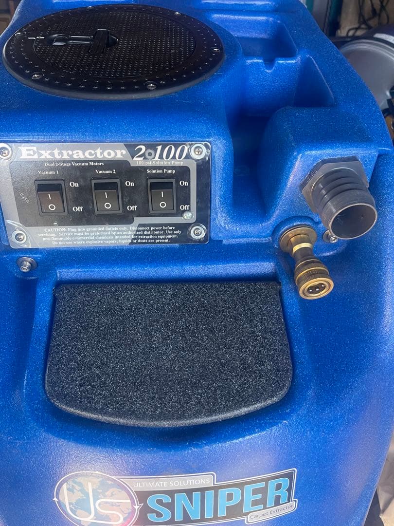 スナイパー　カーペット　エクストラクターDx' 専用