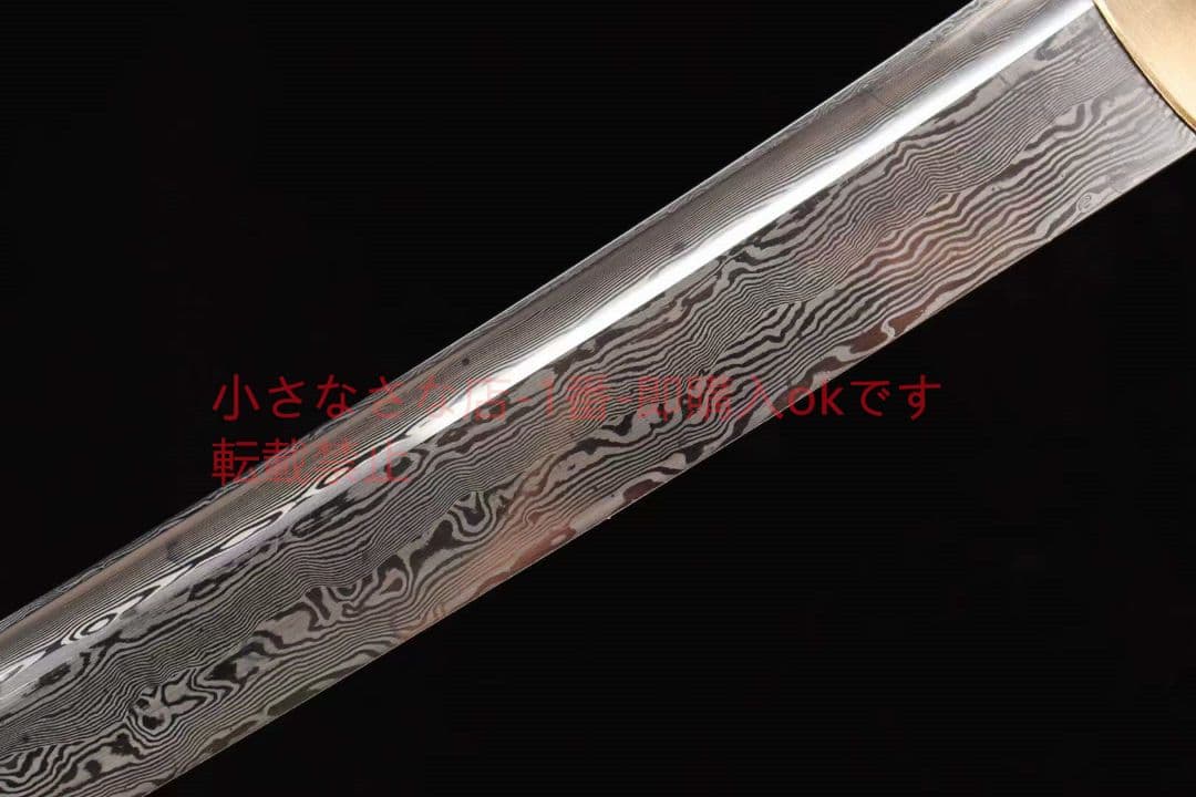 26寸百錬模様鋼武士太刀一徳淵 古兵器 武具 刀装具 日本刀 模造刀 居合刀