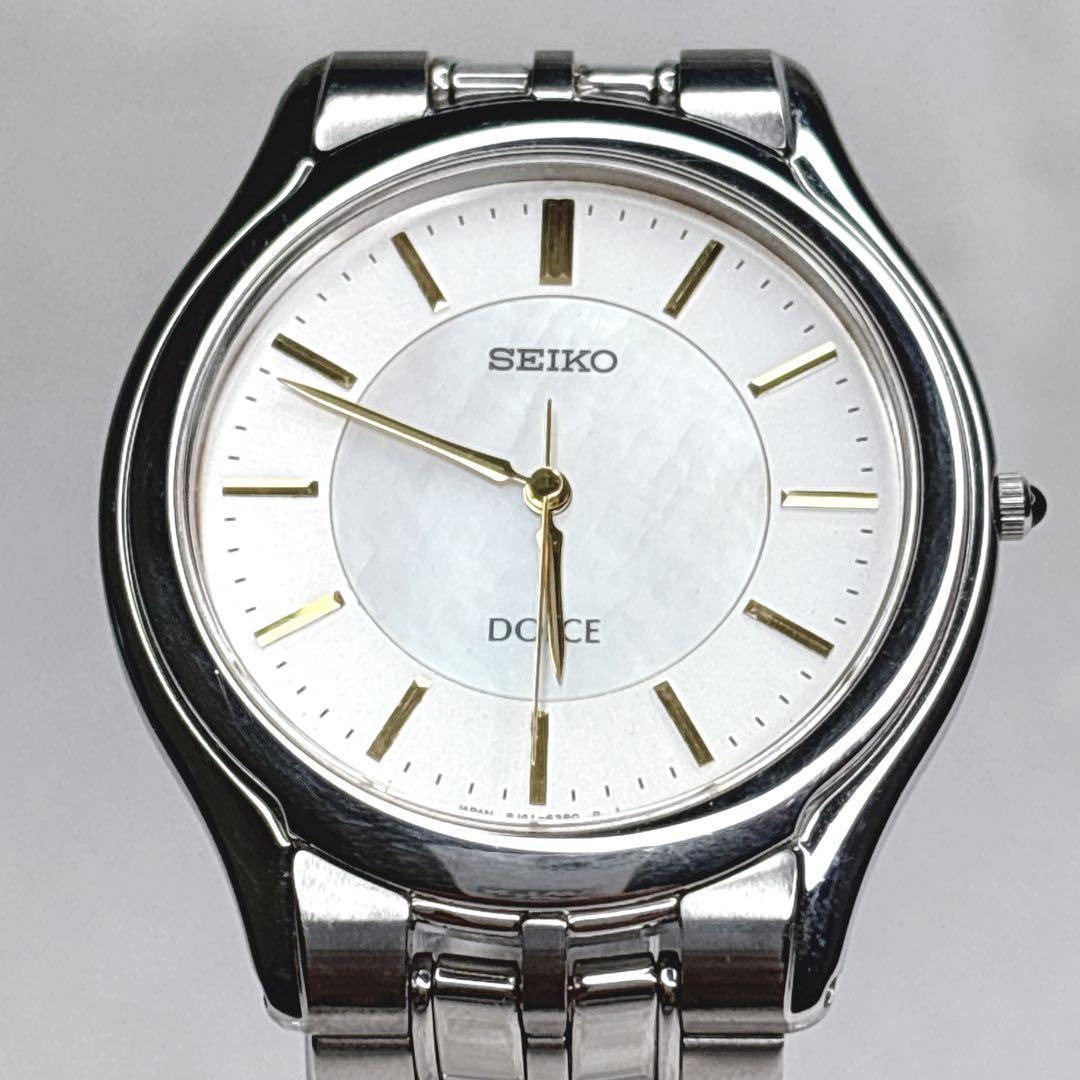 SEIKO DOLCE ドルチェ 高級ドレスウォッチ クォーツ メンズ腕時計