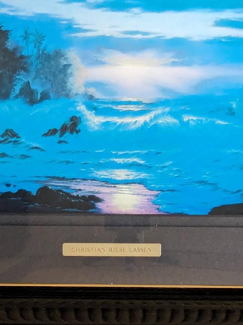 ま*ん様 クリスチャン・リース・ラッセン版画　アフター・ザ・ストーム