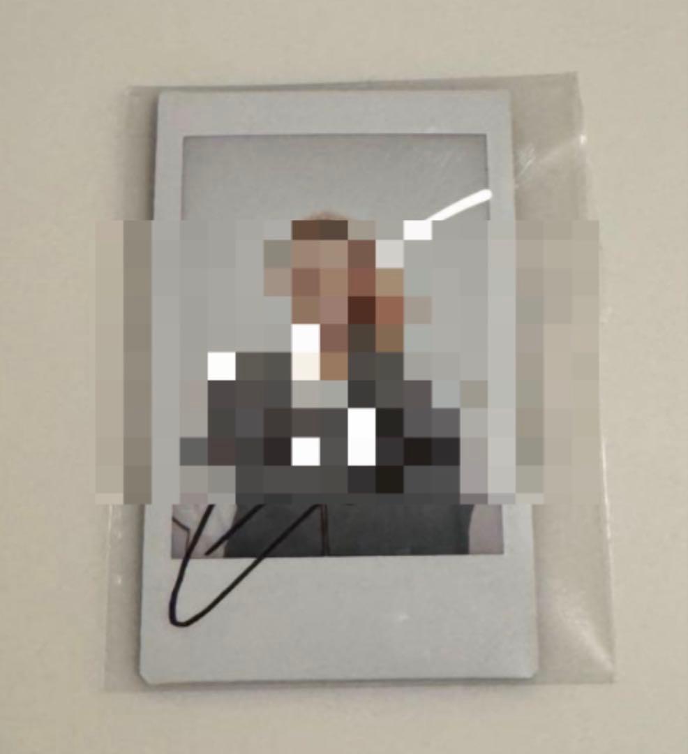 NEXZ TOMOYA サイン入りポラロイド