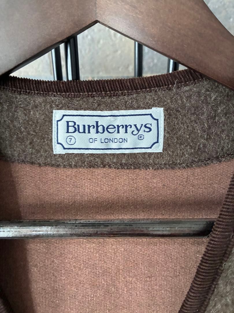 バーバリー　ウール　ベスト