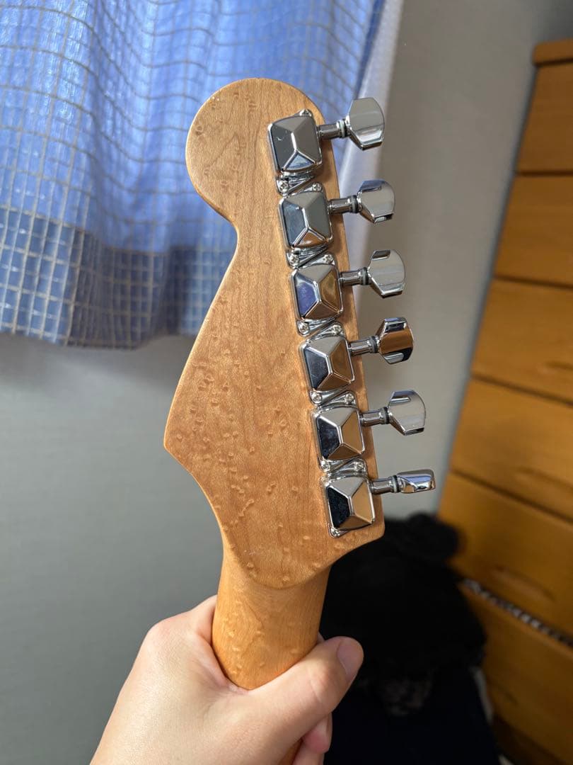 最終値下げ【バーズアイ・虎杢ネック】Galaxy Red風